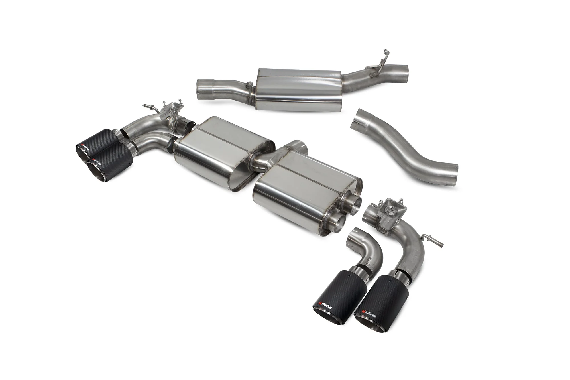 Scorpion Volkswagen Golf MK7.5 R Facelift (17-18) Cat-back/GPF-back System - Image 16