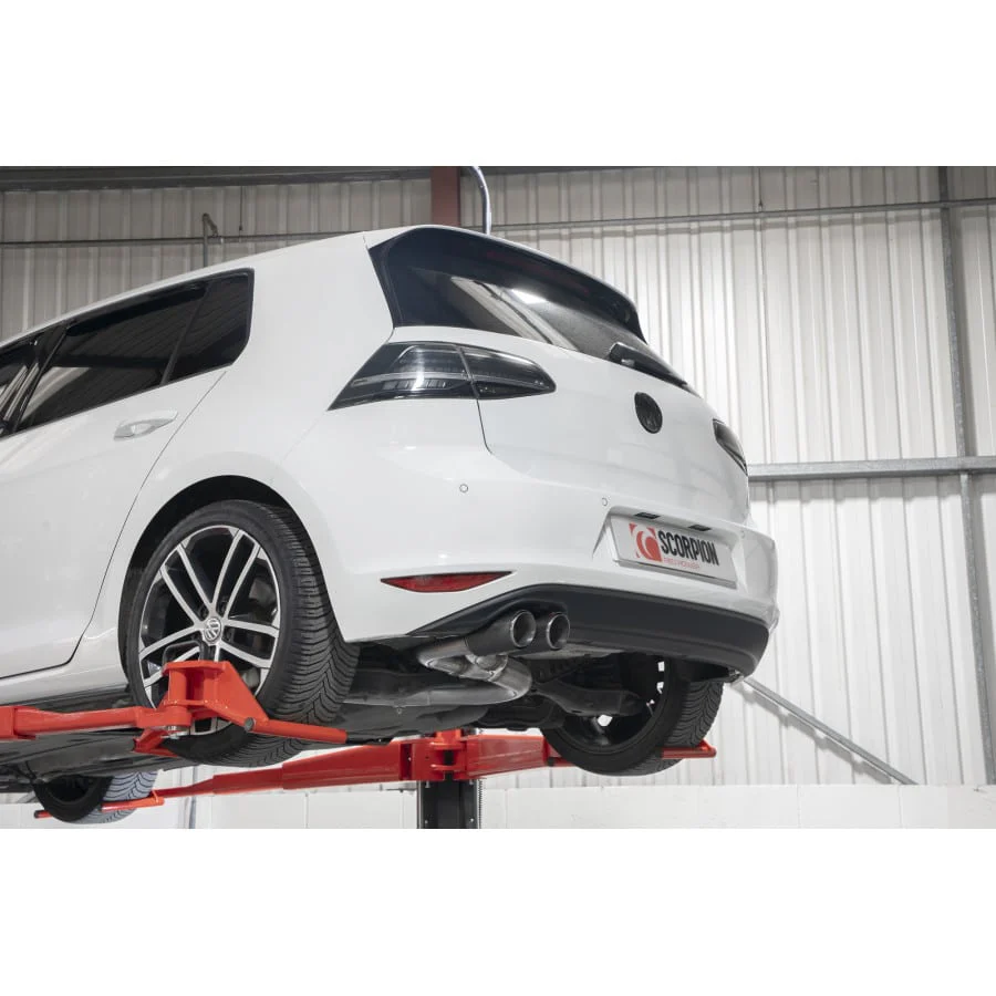 Scorpion VW Golf GTD MK7 (2013-2017) Non-Resonated Cat-Back Exhaust System - Image 3