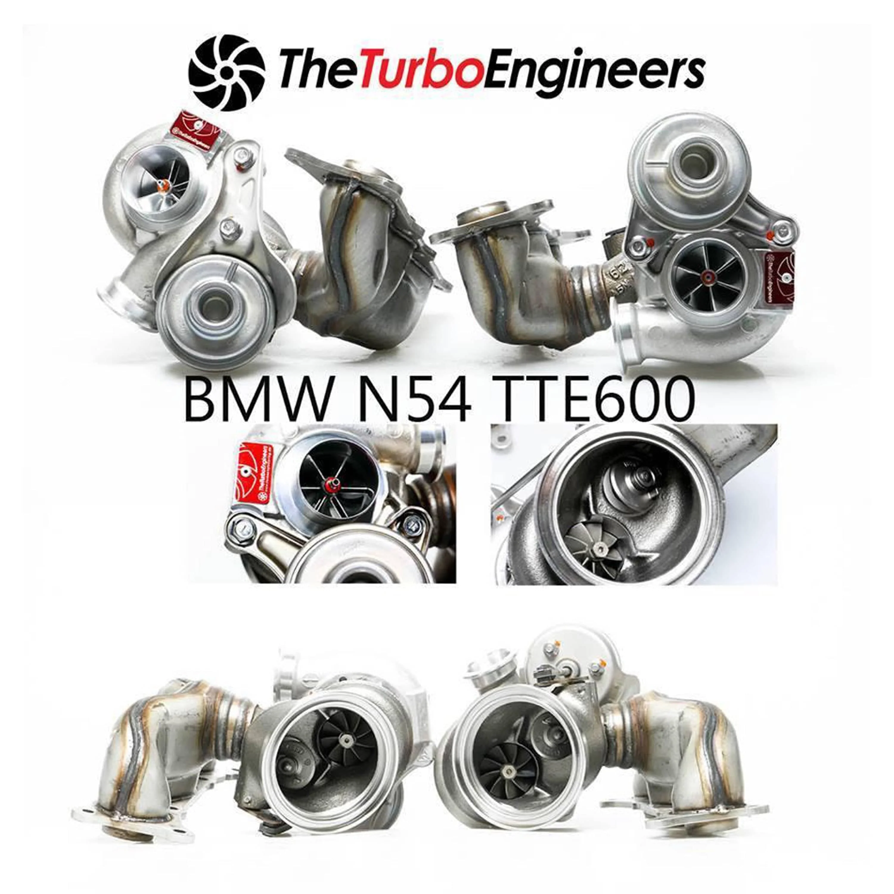 TTE BMW Hybrid Turbocharger Upgrade TTE600 135i & 335i (N54) - Image 4