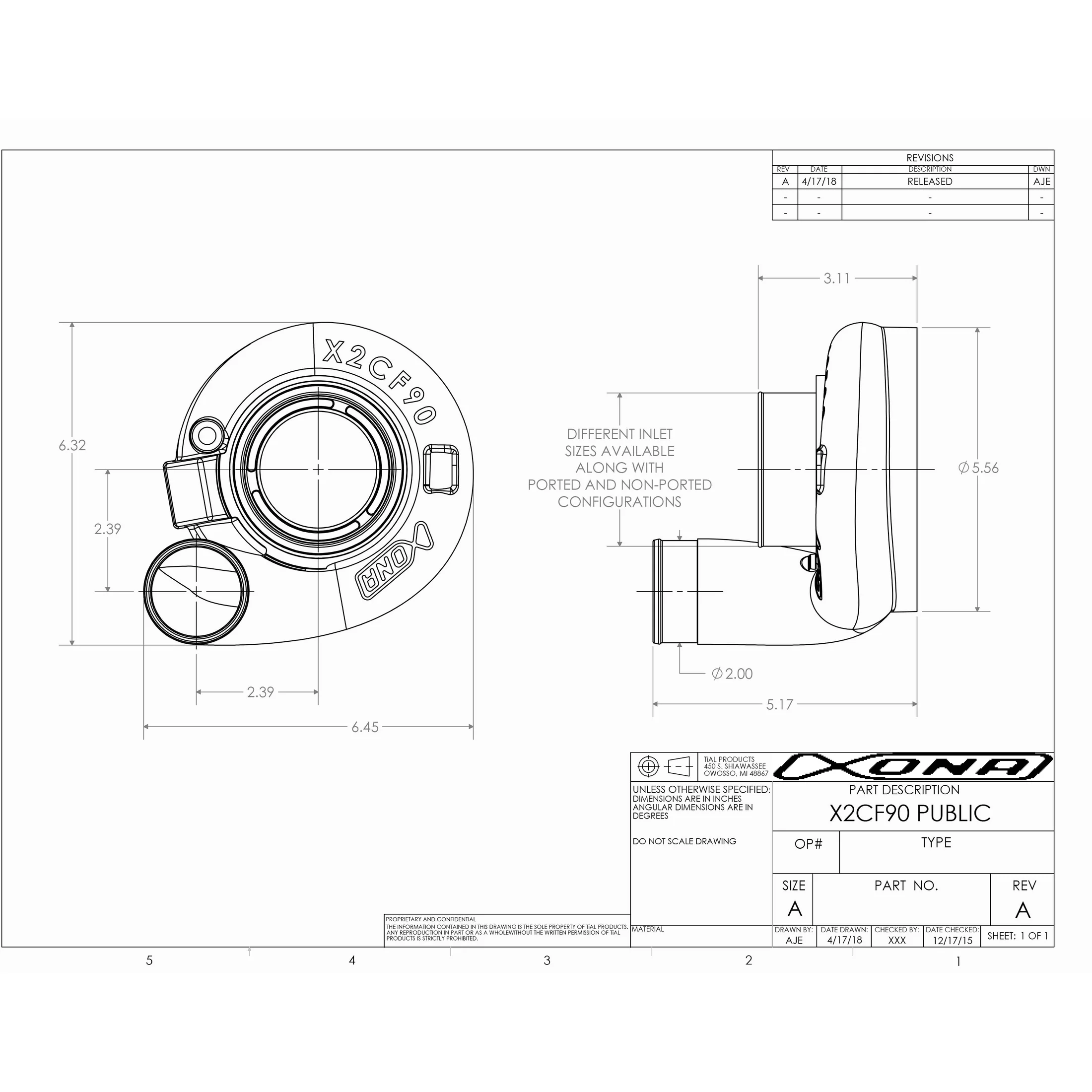 Xona Rotor X2CF90 XR7864S | 410-820 bhp | Performance Turbo - Image 3