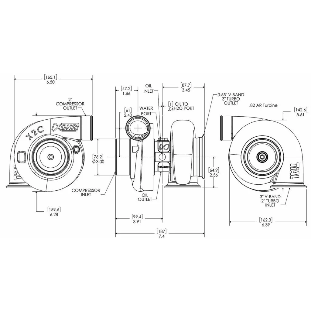 Xona Rotor X2C XR4956 | 260-510 bhp | Performance Turbo - Image 2